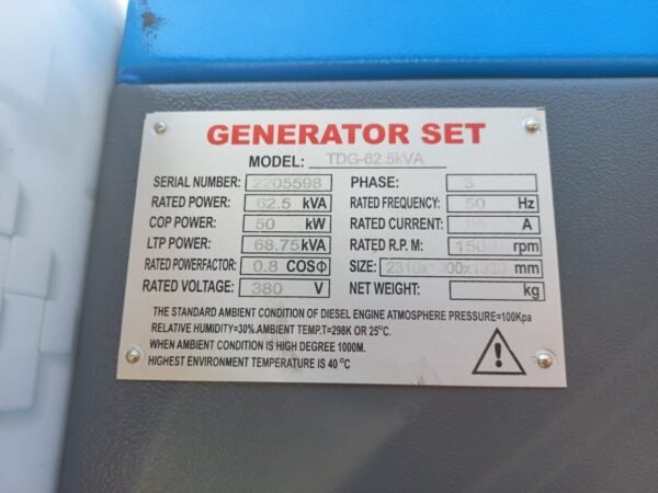 Automatic Panel Genset 62,5 kVA 1 (3)
